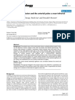 BMC Physiology: Human Cortical Perfusion and The Arterial Pulse: A Near-Infrared Spectroscopy Study