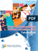 Profil Ketenagakerjaan Provinsi Sulawesi Utara Tahun 2020