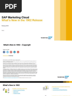 SAP Marketing-Cloud WhatsNEW 1902