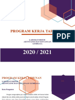 Program Kerja Tahunan 2020 Lab AKL