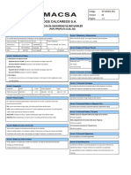 MSDS Pirofilita Alsil 325