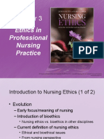 Ethics in Professional Nursing Practice