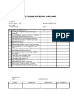 Form Checklist Inspeksi Scaffolding