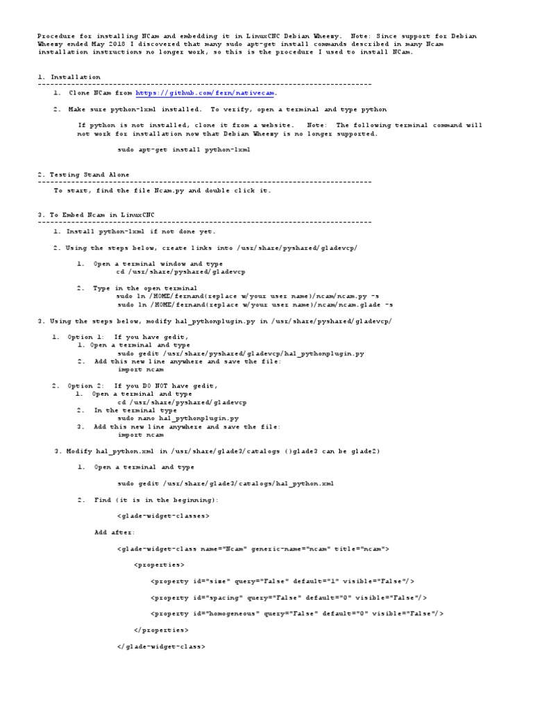 Nativecam Install Proceedure Pdf Boolean Data Type Subroutine