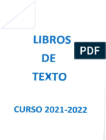 Libros de Texto Curso 21/22