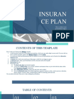 Insuran Ce Plan: Here Is Where Your Presentation Begins