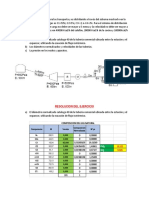 Resolucion Del Ejercicio: Composicion Del Gas Natural