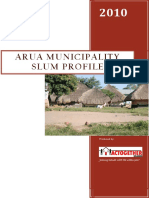 Arua Municipality Slum Profile Provides Insights Into Living Conditions