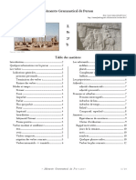 Grammaire Iranienne