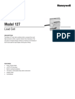 Honeywell T&M Model 127 Load Cell Product Sheet 008664 1 EN