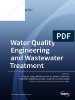 Water Quality Engineering and Wastewater Treatment