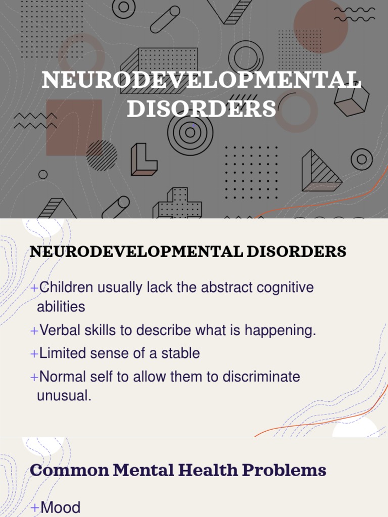 Overview of Neurodevelopmental Disorders | PDF | Autism | Autism Spectrum