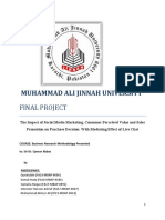 Muhammad Ali Jinnah University: Final Project