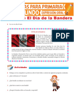 Lectura de El Día de La Bandera para Segundo Grado de Primaria