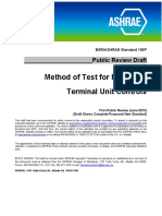 ashrae method of test for rating air terminal unit controls