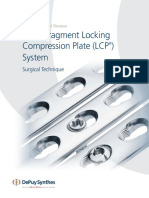 Small Fragment Locking Compression Plate (LCP) System: Surgical Technique