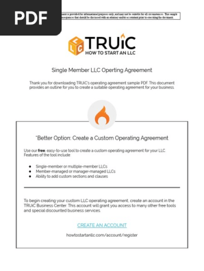 single-member-llc-operating-agreement-download