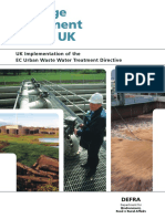 Sewage Treatment in The UK