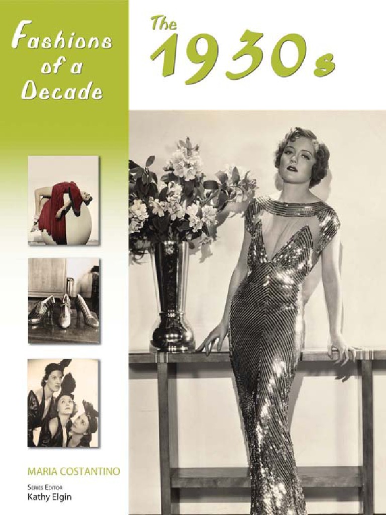 Maria Costantino - Fashions of A Decade - The 1930s (2006), PDF, Hat