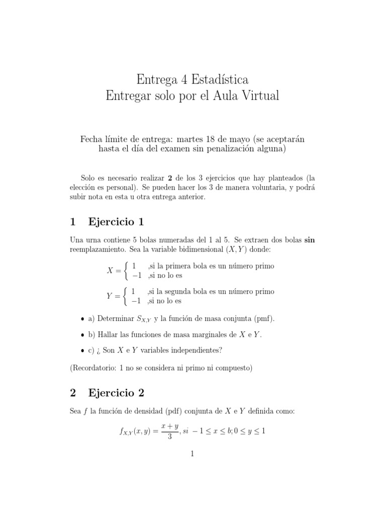 Entrega 4 Estadistica | PDF