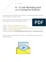 Curso Gratuito - E-Mail Marketing para Projeto Político e Campanha Eleitoral - Parte 5