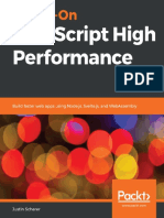 Hands On JavaScript High Performance - Build Faster Web Apps Using Node - JS, Svelte - Js and WebAssembly (2020)