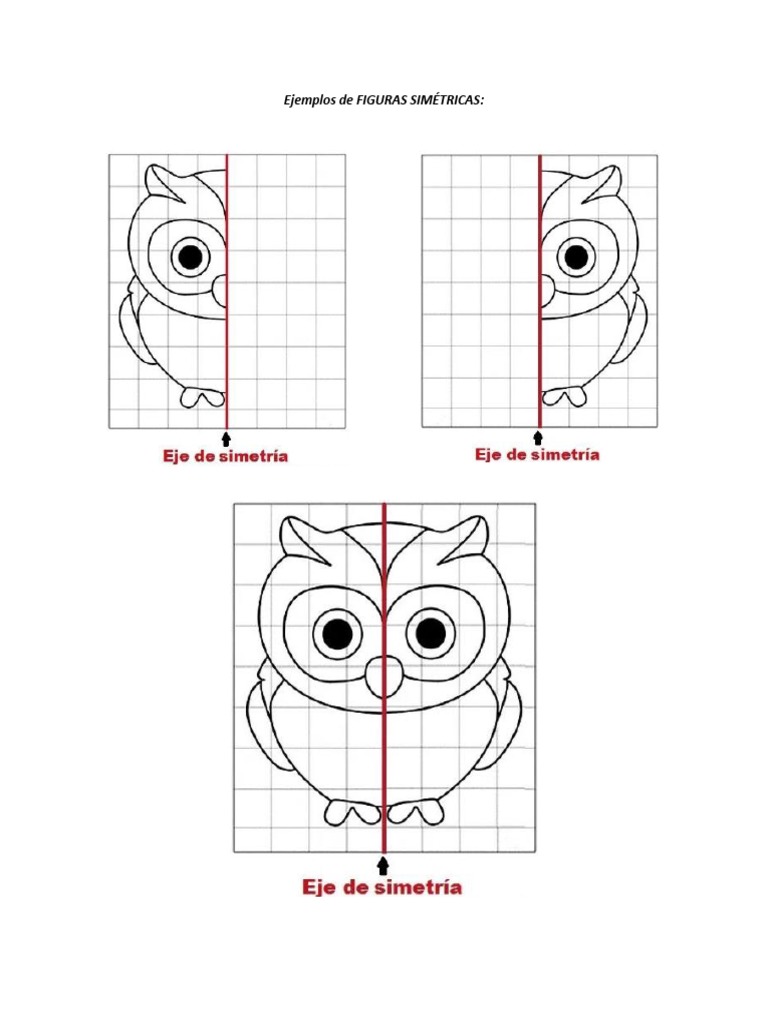 Figuras Simétricas: Ejemplos y Eje | PDF