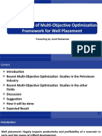 Development of Multi-Objective Optimization Framework For Well Placement