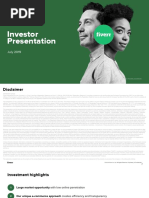 Investor Presentation: July 2019