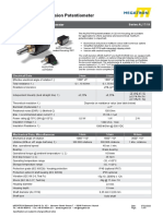 Data Sheet For Precision Potentiometer: Multiturn Wirewound Potentiometer Series AL17/19