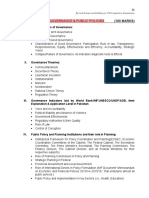 Css Subject Governance and Public Policies Syllabus Download