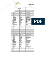 Lista Asistencia Primaria 2018-1