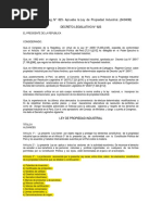 S06.s1 - D. Leg 823 Ley de Propiedad Industrial | PDF