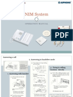 NIM System: Operation Manual