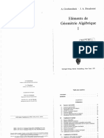 Dieudonne Grothendieck - Elements de geometrie algebrique-Springer (1971)