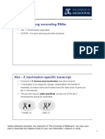 Examples of Long Noncoding Rnas: Xist - X Inactivation Specific Transcript