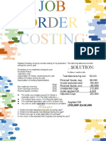 Job Order Costing