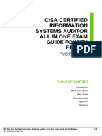 Cisa Certified Information Systems Auditor All in One Exam Guide Fourth Edition