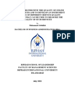 Bachelor of Business Administration (Bba) : Riphah International University Islamabad