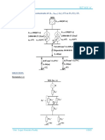 Calcular La Corriente de Cortocircuito 3F (I, I Yi) y FT en F1, F2 y F3