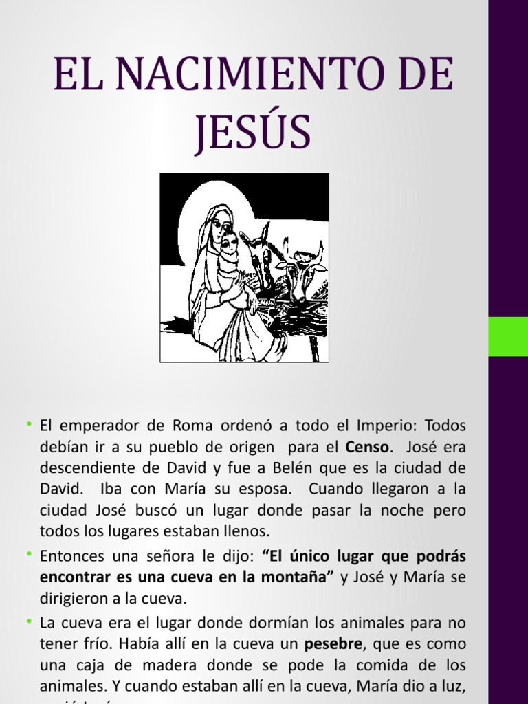 Actividades sobre el Nacimiento de Jesús | PDF | Religión y espiritualidad