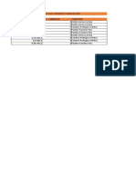 Actividad Microsoft Excel (Función BUSCARV)