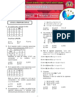 MATEMATICA I - SEMANA 1