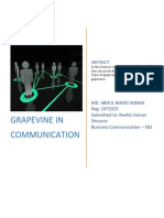 Grapevine Communication Types