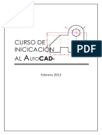 CURSO DE Iniciacion Autocad