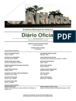 Prefeitura de Cariacica publica edição do Diário Oficial