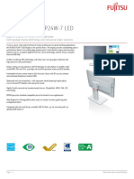 FUJITSU Display P24W-7 LED: Data Sheet