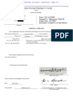 Chase Allen Arrest - Criminal Complaint & Affidavit