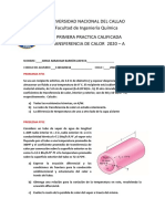 Practica Calificada de Transferencia de Calor 2020-A Resolucion