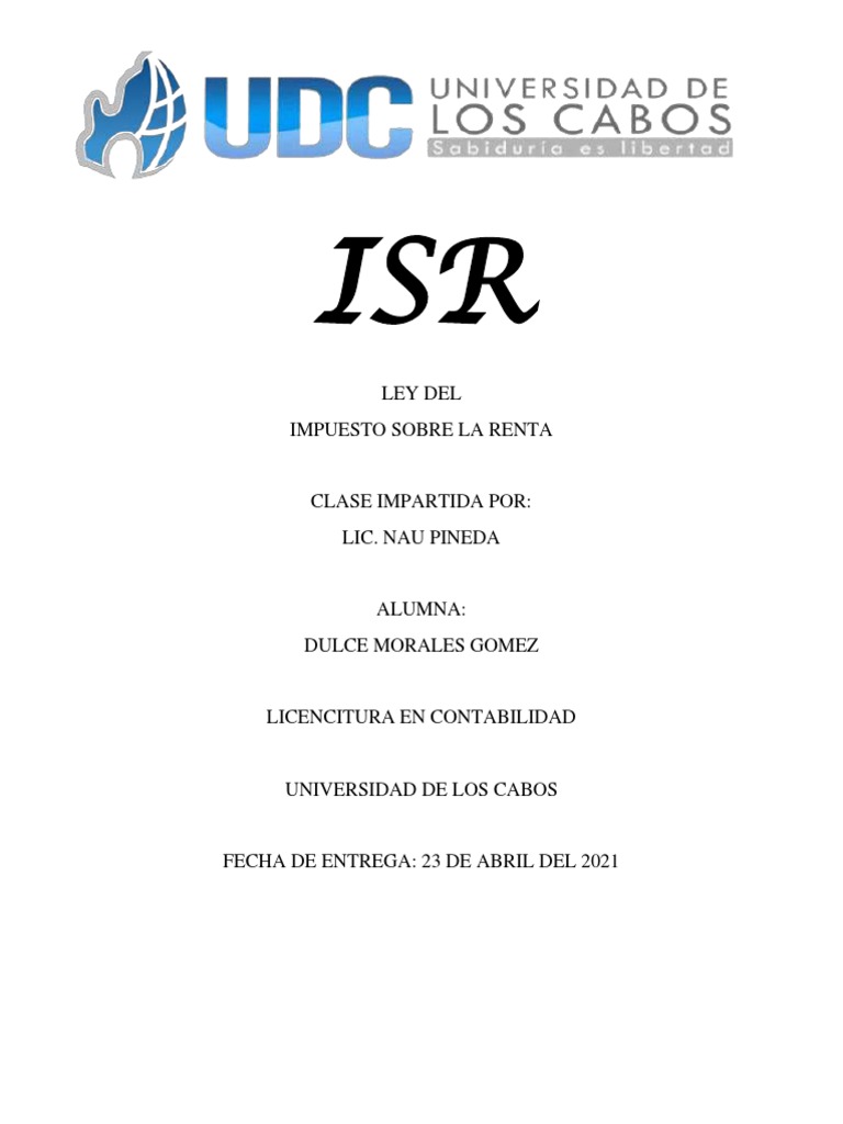 Pago a Cuenta del ISR en El Salvador | PDF | Impuesto sobre la renta ...